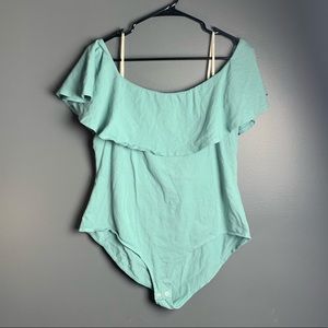 Forever21 Plus Off the Shoulder Body Suit